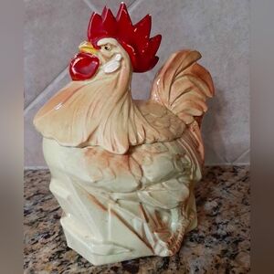 Vintage McCoy Rooster Cookie Jar